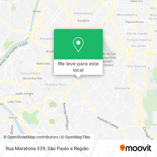 Rua Maratona 339 mapa