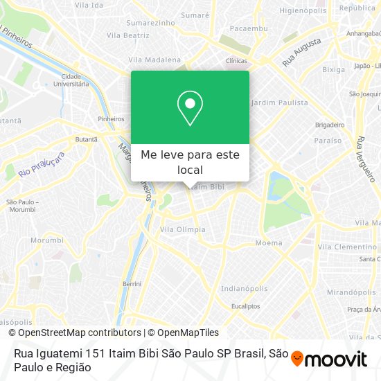 Rua Iguatemi  151   Itaim Bibi  São Paulo   SP  Brasil mapa