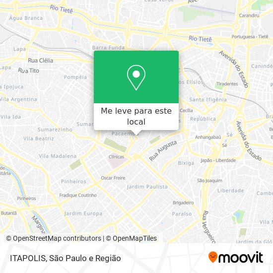 ITAPOLIS mapa