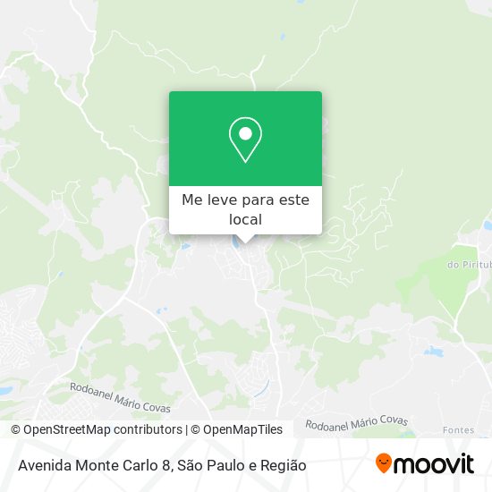 Avenida Monte Carlo 8 mapa