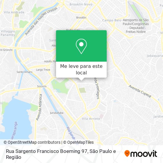 Rua Sargento Francisco Boeming 97 mapa