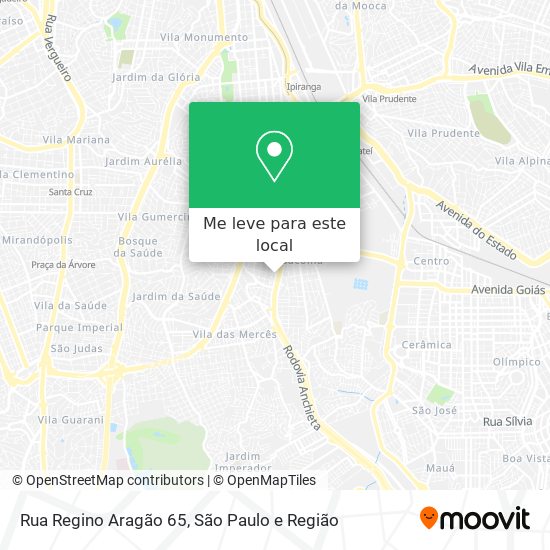 Rua Regino Aragão 65 mapa