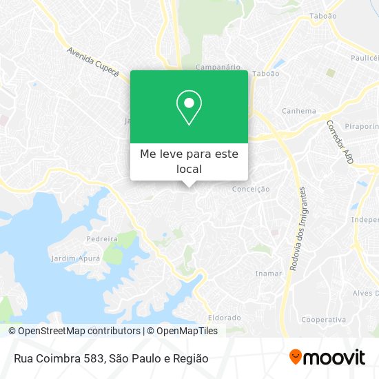 Rua Coimbra   583 mapa