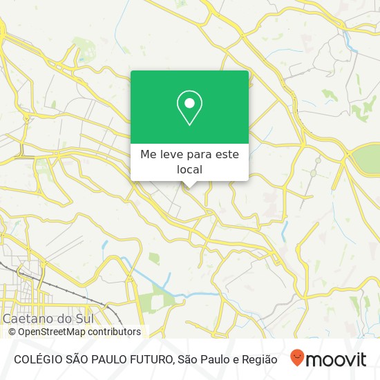 COLÉGIO SÃO PAULO FUTURO mapa