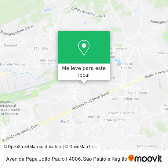 Avenida Papa João Paulo I 4006 mapa