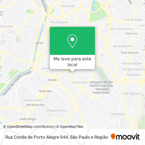 Rua Conde de Porto Alegre  944 mapa