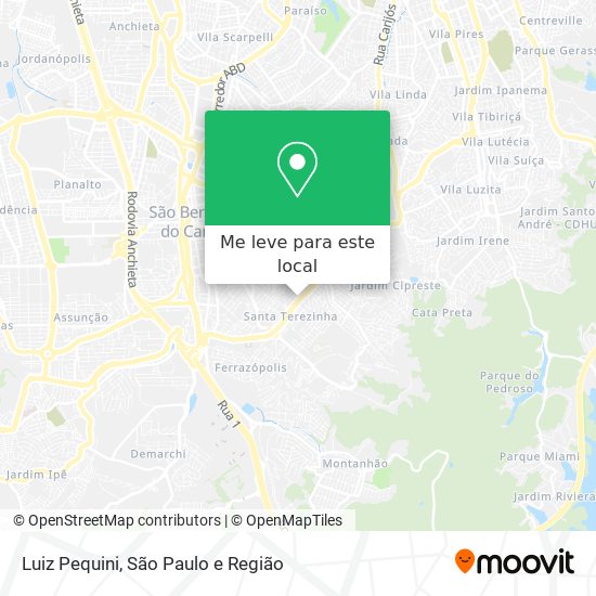 Luiz Pequini mapa