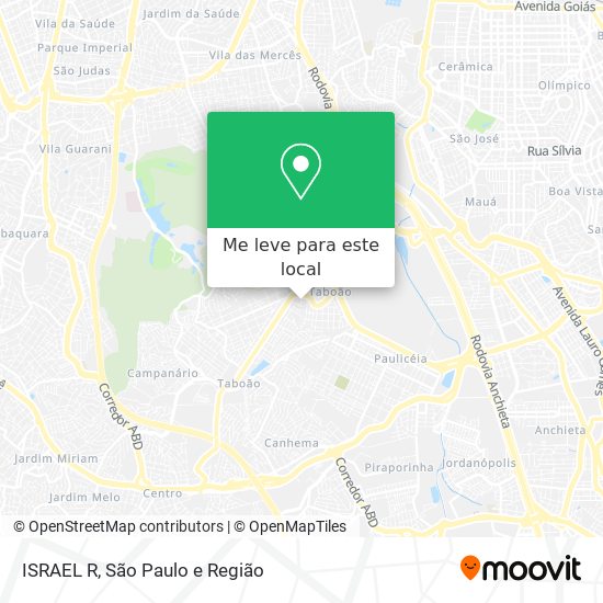 ISRAEL  R mapa
