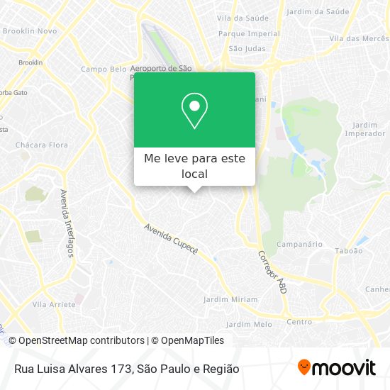 Rua Luisa Alvares 173 mapa