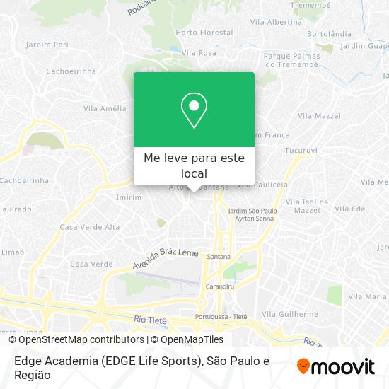 Edge Academia (EDGE Life Sports) mapa