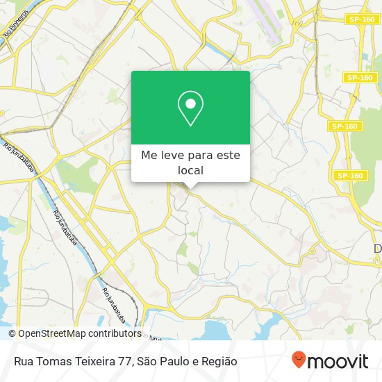 Rua Tomas Teixeira  77 mapa