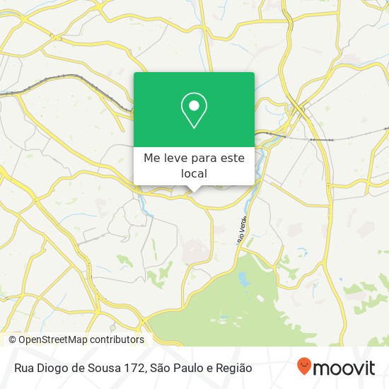 Rua Diogo de Sousa 172 mapa