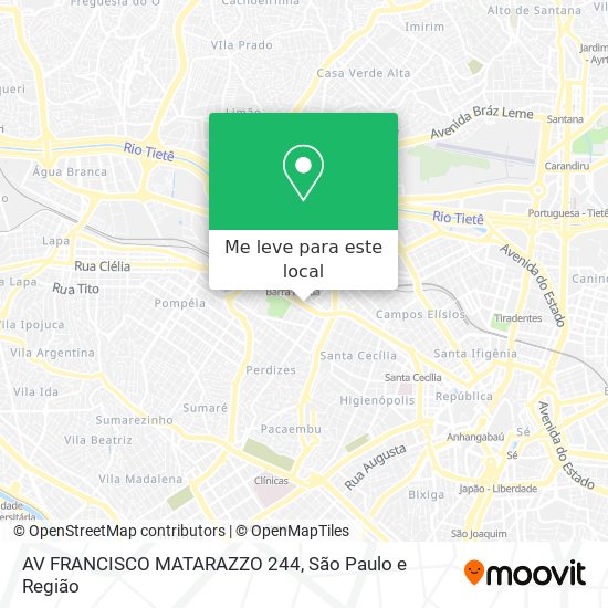 AV FRANCISCO MATARAZZO 244 mapa