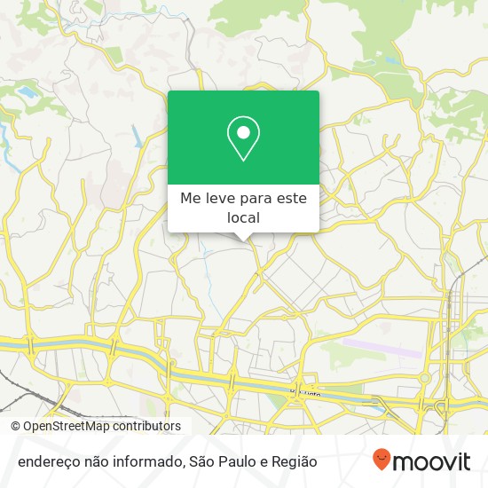 endereço não informado mapa