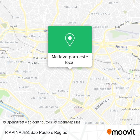 R APINAJÉS mapa
