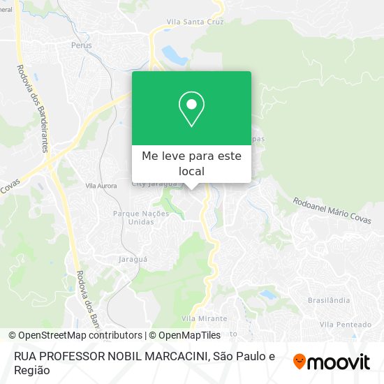 RUA PROFESSOR NOBIL MARCACINI mapa