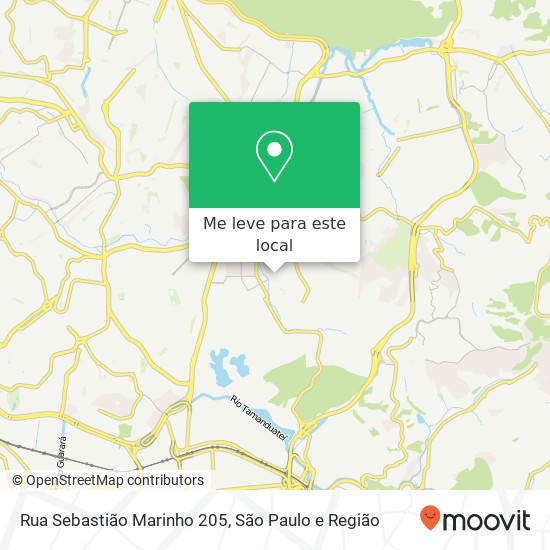 Rua Sebastião Marinho 205 mapa