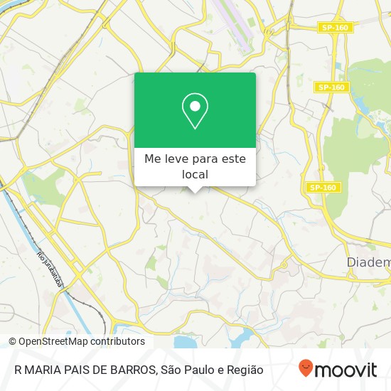R MARIA PAIS DE BARROS mapa