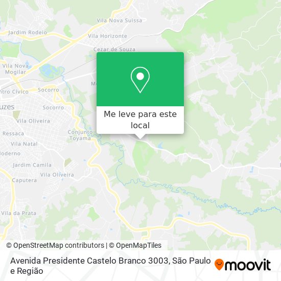 Avenida Presidente Castelo Branco 3003 mapa