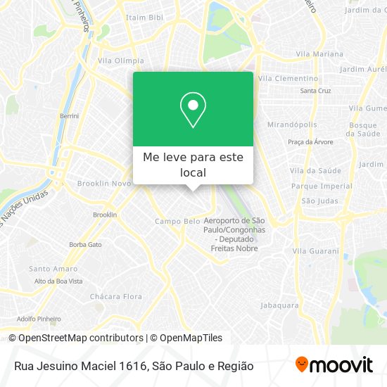 Rua Jesuino Maciel 1616 mapa