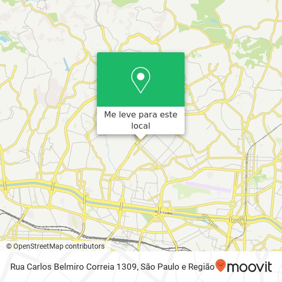 Rua Carlos Belmiro Correia 1309 mapa