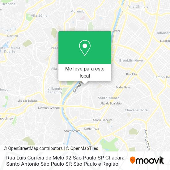 Como chegar até Rua Luis Correia