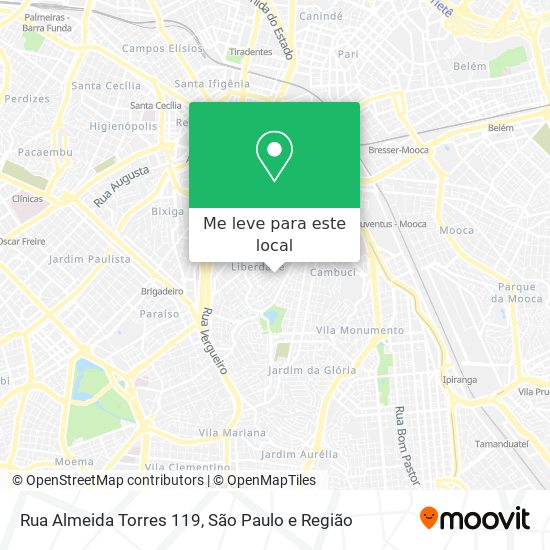 Rua Almeida Torres 119 mapa