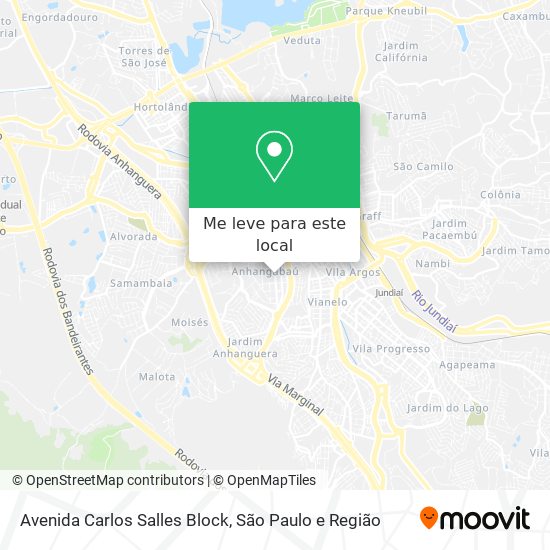 Avenida Carlos Salles Block mapa