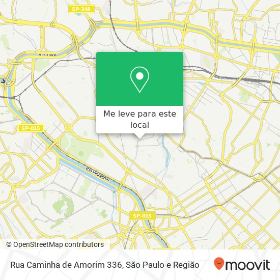 Rua Caminha de Amorim  336 mapa