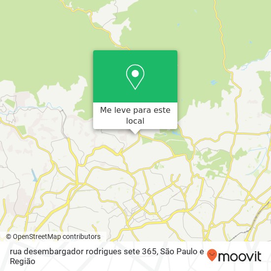 rua desembargador  rodrigues sete 365 mapa