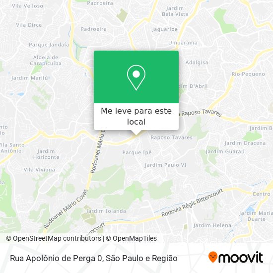 Rua Apolônio de Perga 0 mapa