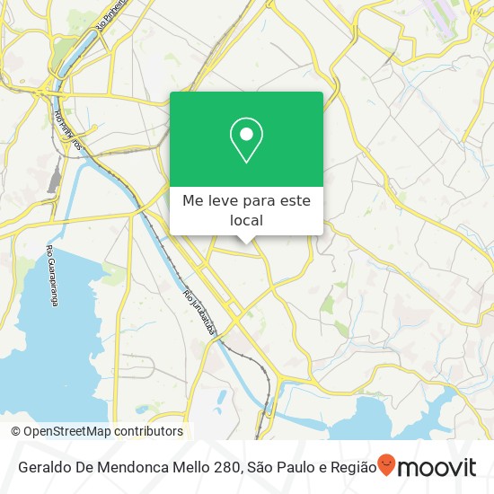 Geraldo De Mendonca Mello 280 mapa