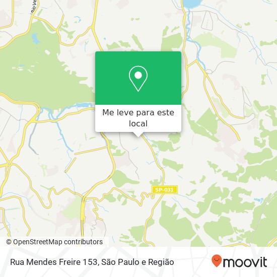 Rua Mendes Freire 153 mapa