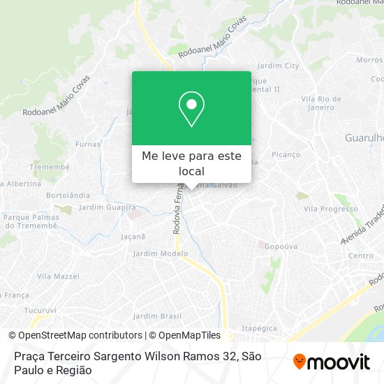 Praça Terceiro Sargento Wilson Ramos 32 mapa