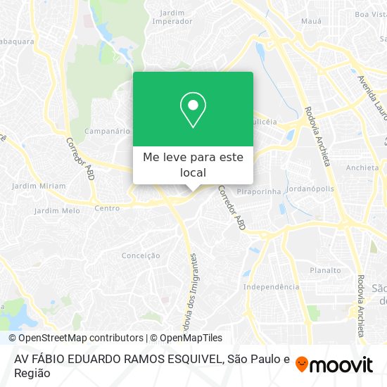 AV FÁBIO EDUARDO RAMOS ESQUIVEL mapa