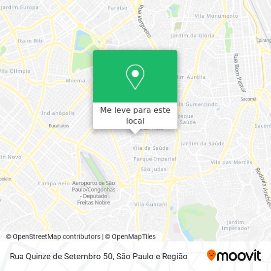 Rua Quinze de Setembro  50 mapa