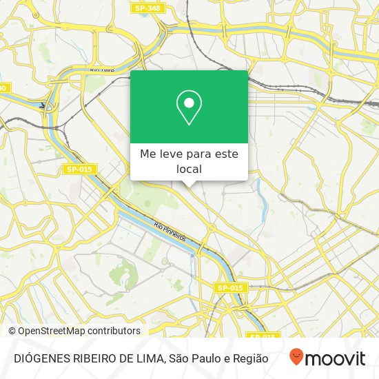 DIÓGENES RIBEIRO DE LIMA mapa
