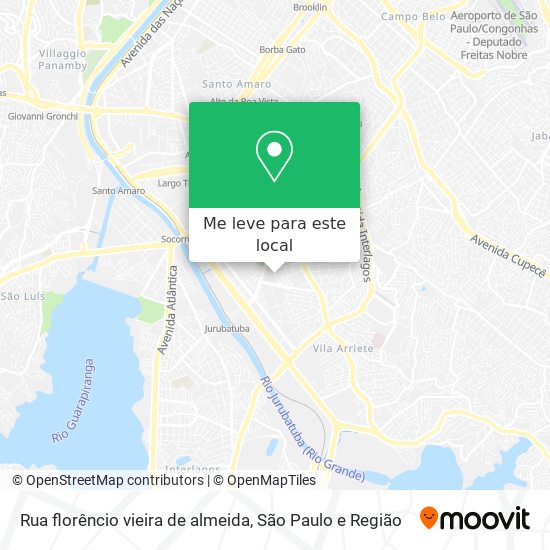 Rua florêncio vieira de almeida mapa