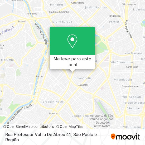 Rua Professor Vahia De Abreu   41 mapa