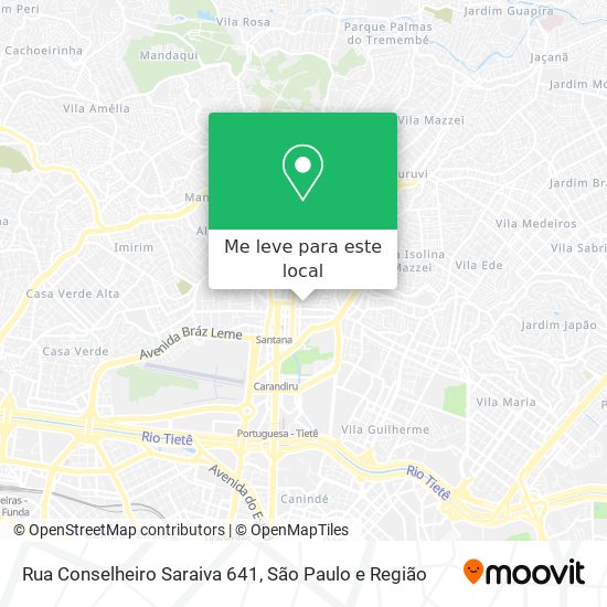 Rua Conselheiro Saraiva 641 mapa