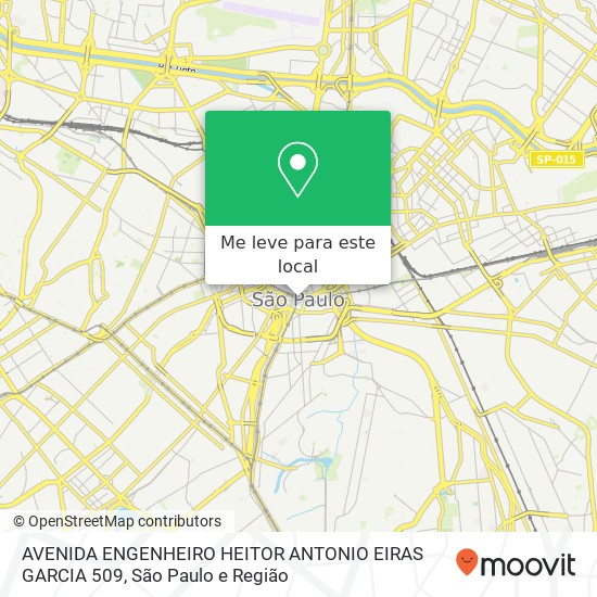 AVENIDA ENGENHEIRO HEITOR ANTONIO EIRAS GARCIA 509 mapa