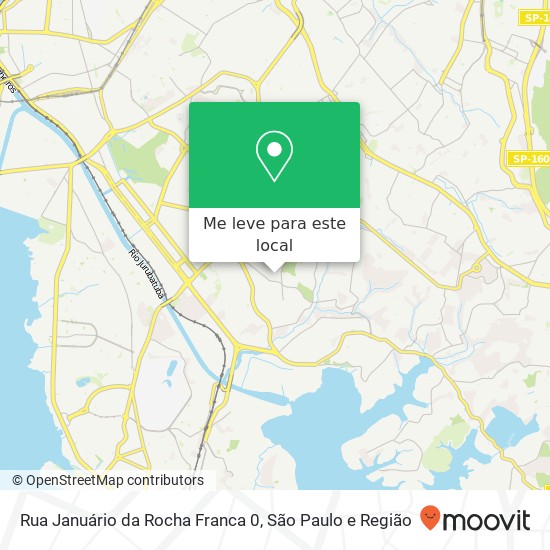 Rua Januário da Rocha Franca 0 mapa