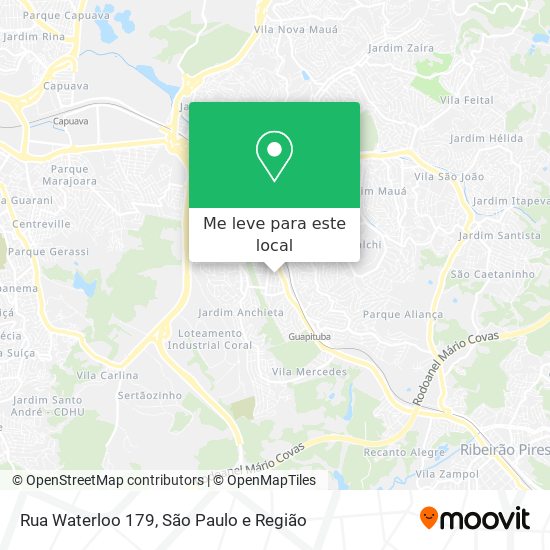 Rua Waterloo  179 mapa