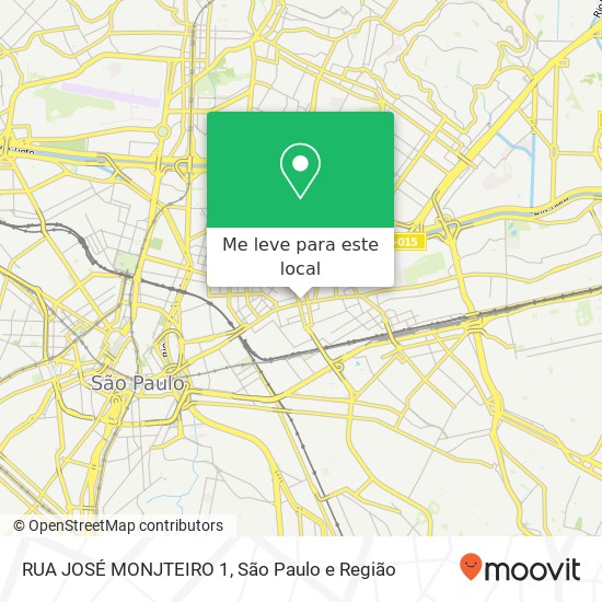 RUA JOSÉ MONJTEIRO 1 mapa