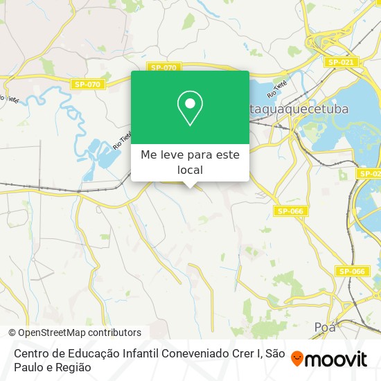 Centro de Educação Infantil Coneveniado Crer I mapa