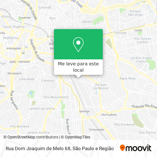 Rua Dom Joaquim de Melo 68 mapa