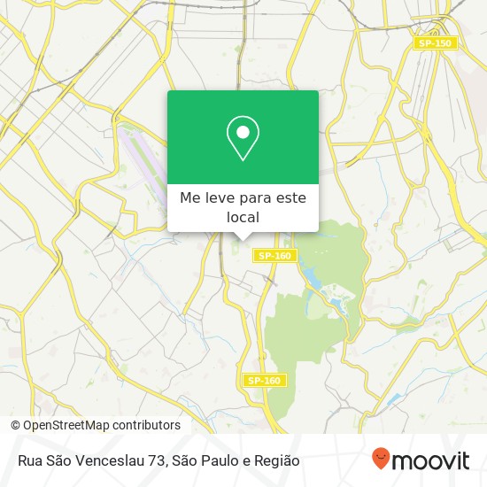 Rua São Venceslau 73 mapa