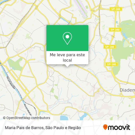 Maria Pais de Barros mapa