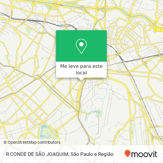 R CONDE DE SÃO JOAQUIM mapa