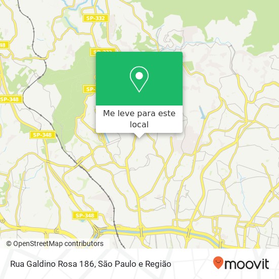 Rua Galdino Rosa 186 mapa